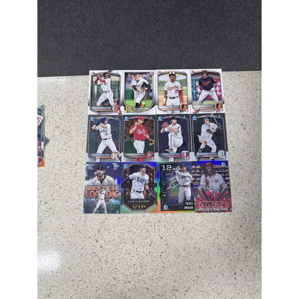 MLB 15-Card Repack Auto or Parallel Guaranteed Chance of PSA, Mystery Pack RCs
