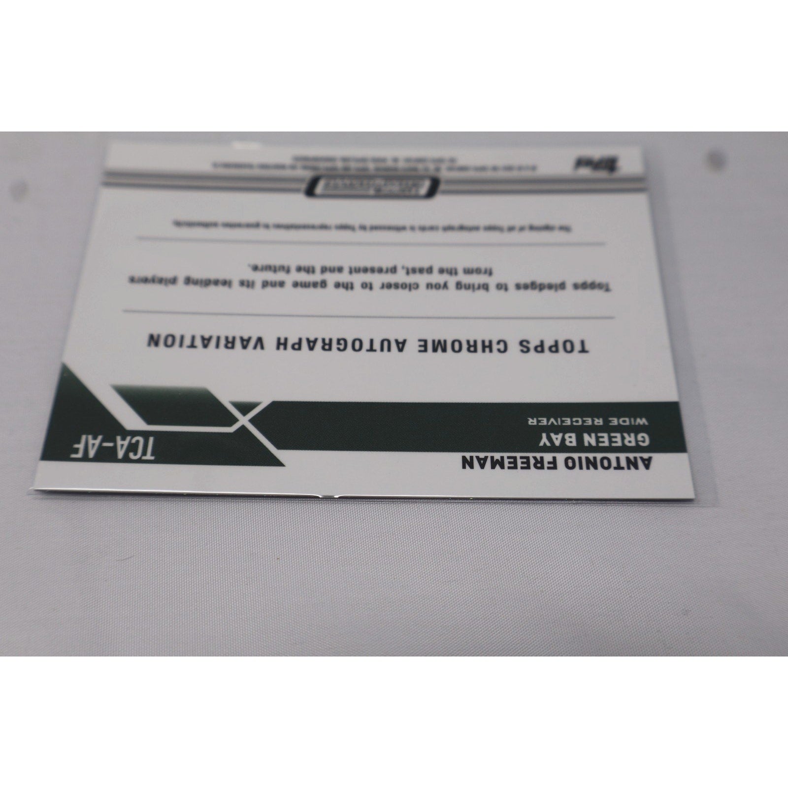 Antonio Freeman 2024 Topps Chrome Composite Purple Speckle Auto /199 #TCA-AF