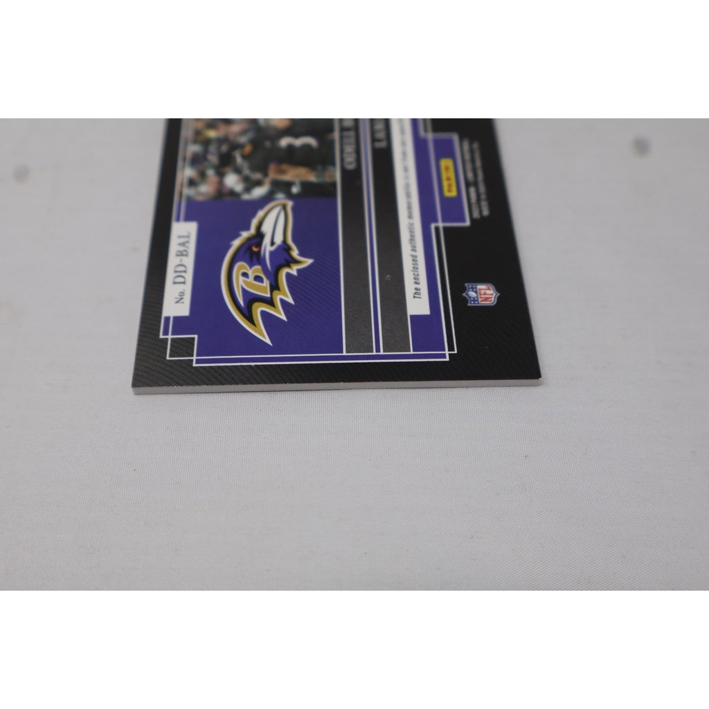 2023 Panini Limited Dynamic Duos Lamar Jackson Odell Beckham Jr. #DD-BAL /75