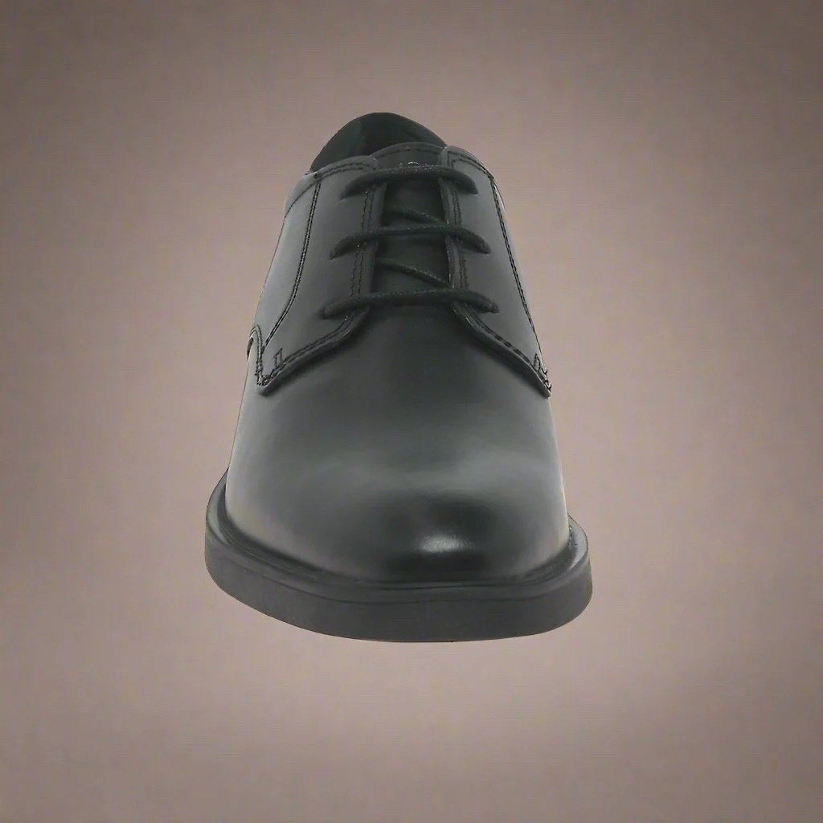 Geox Men's Zheeno J36LAA Black Leather Dress Oxfords School Shoes Breathe New