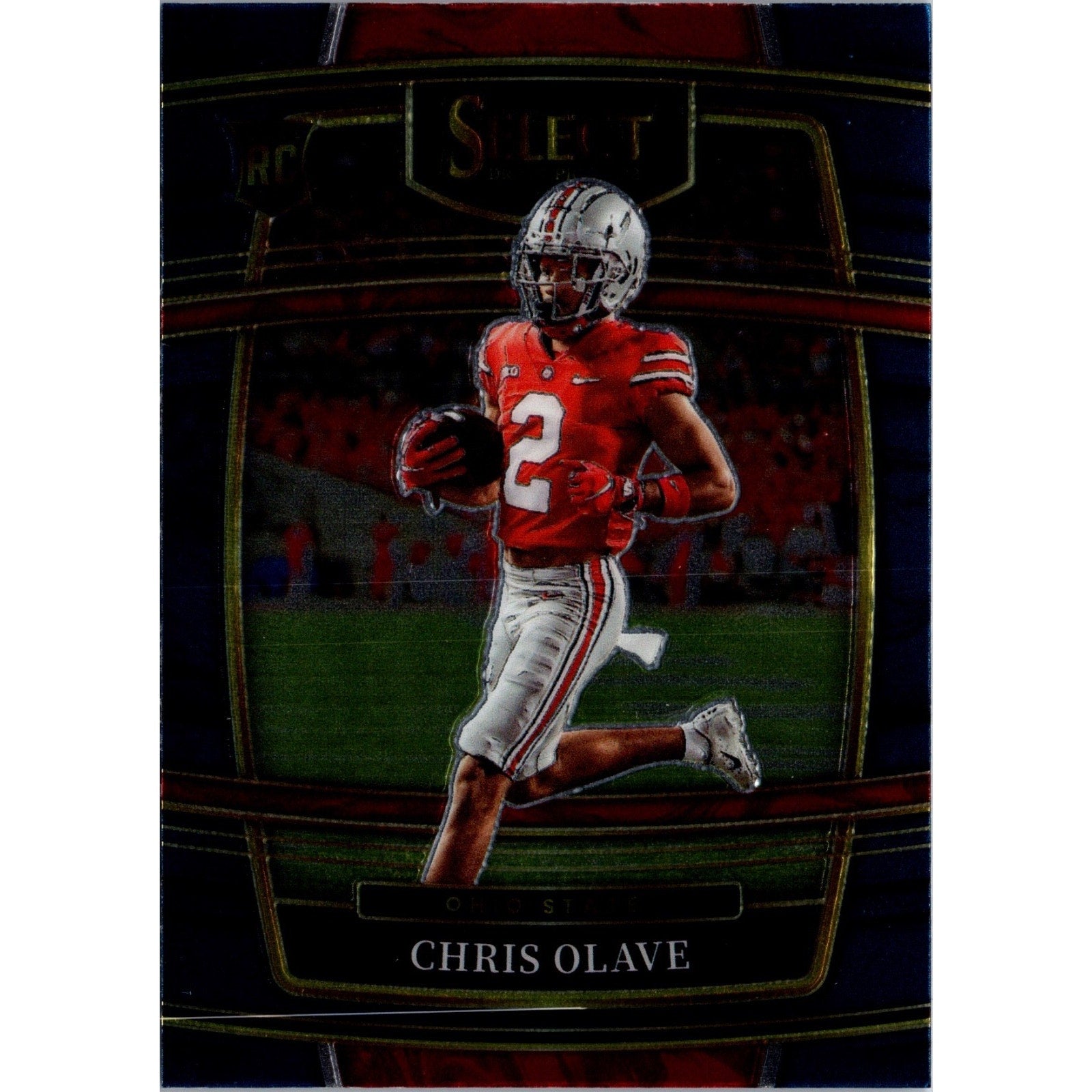 Chris Olave 2022 Panini Select Draft Picks Concourse #5 Ohio State WR RC