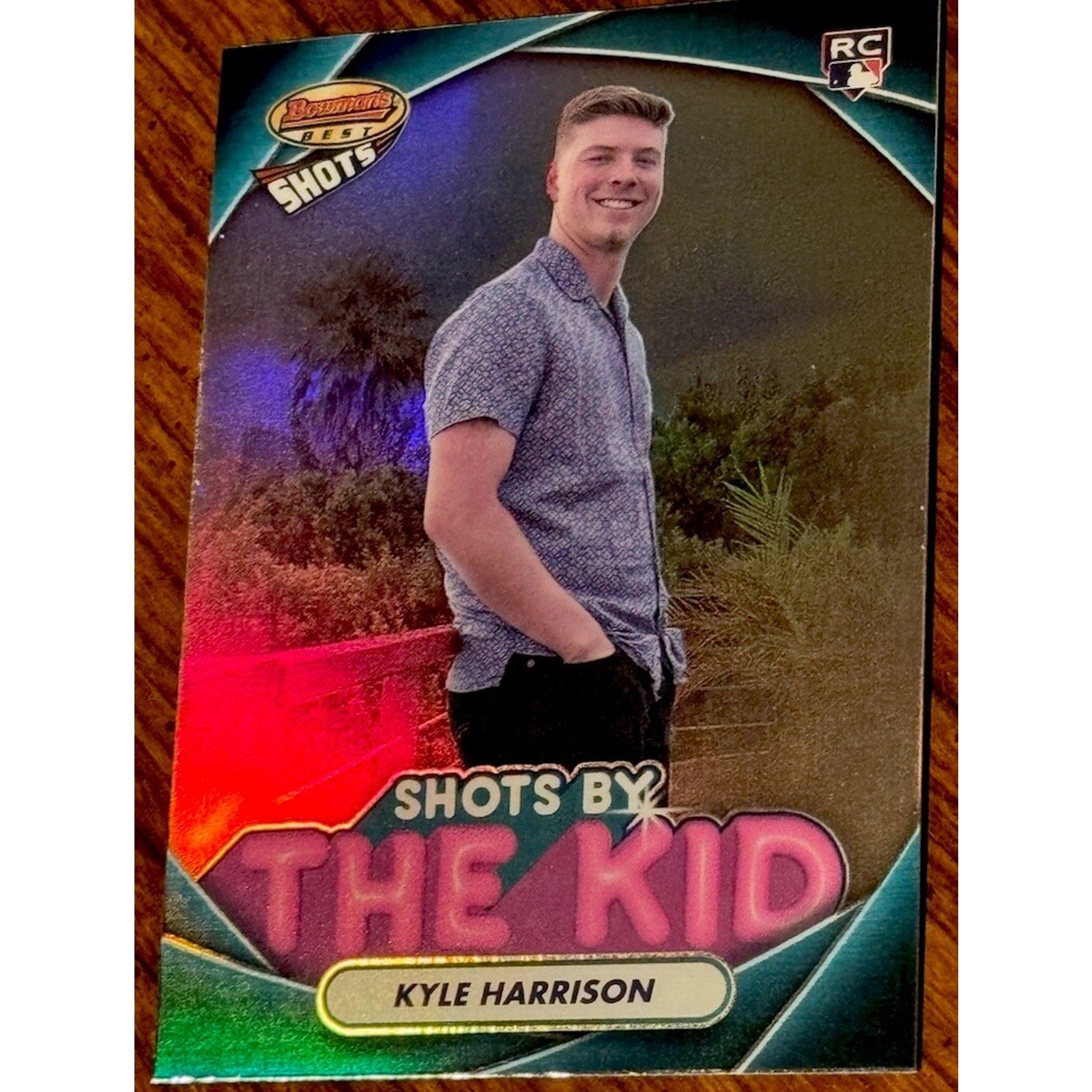 2024 Bowman's Best “Shots By The Kid” Kyle Harrison #TK-9 Giants Mint