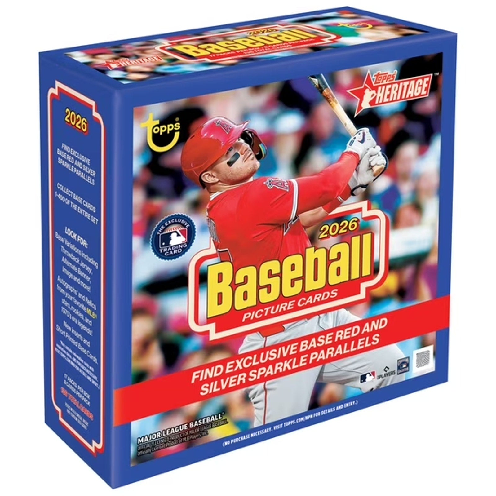 2026 Topps Heritage Baseball Mega Box Factory Sealed