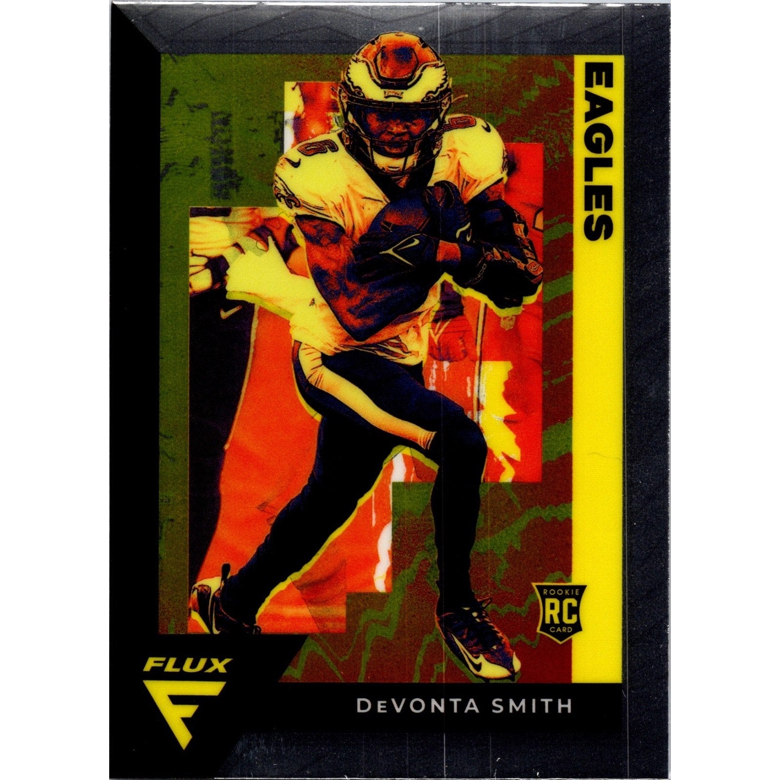 Davonta Smith 2021 Panini Chronicles - Flux Rookies #FX-11 (RC) Philadelphia