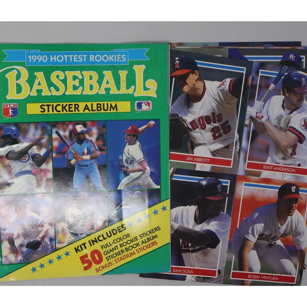 1990 1991 Baseballs 100 Hottest Rookies Players Trading Card Set Of 2 Magazines