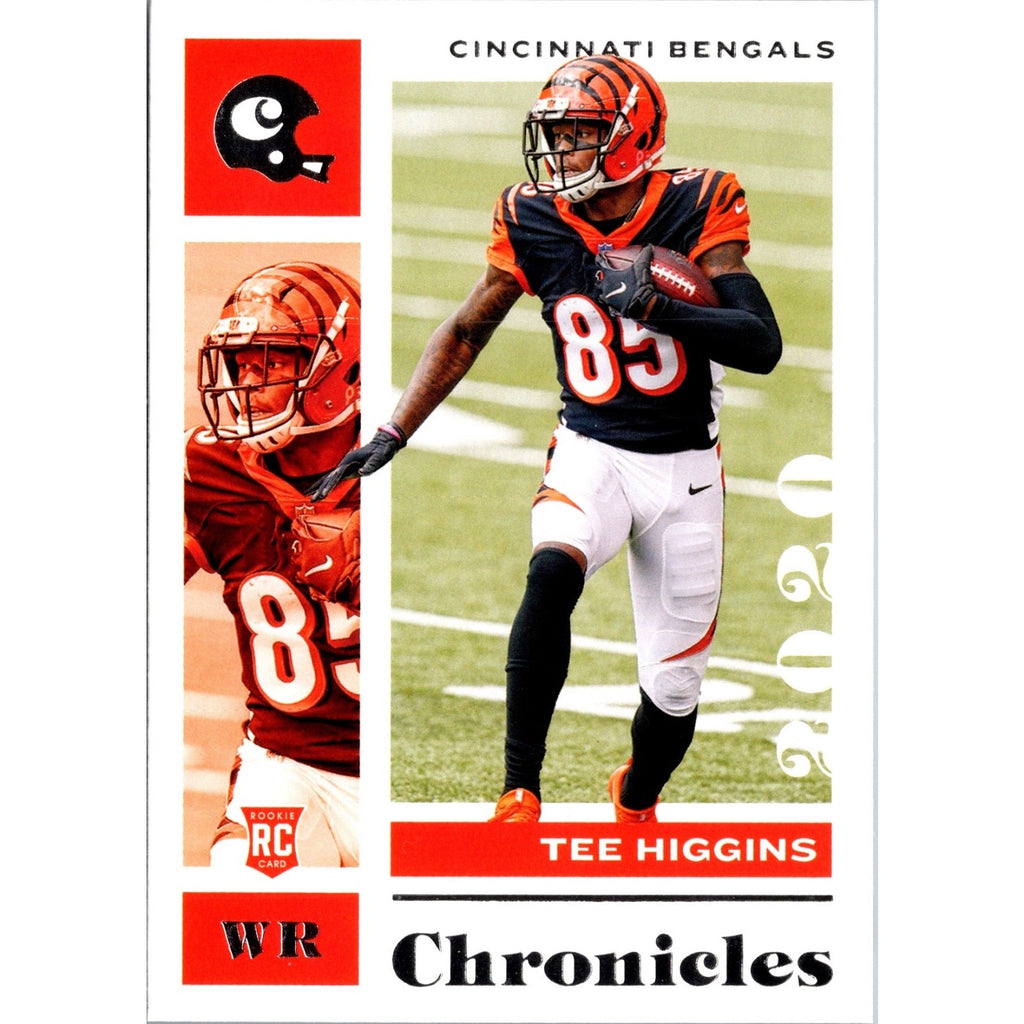 Tee Higgins 2020 Panini Chronicles #21 Rookie Card Cincinnati Bengals RC