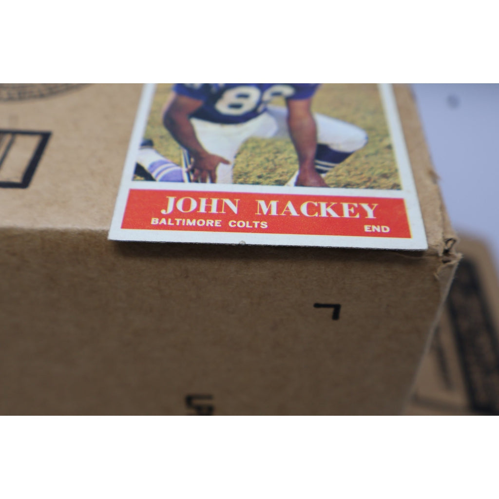 John Mackey 1964 Philadelphia #3 Rookie (RC) Baltimore Colts HOF EX See Pics