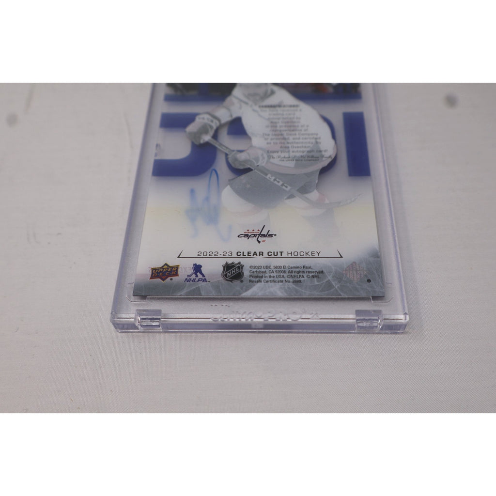 Additional front display angle highlighting the transparent Clear Cut acetate design