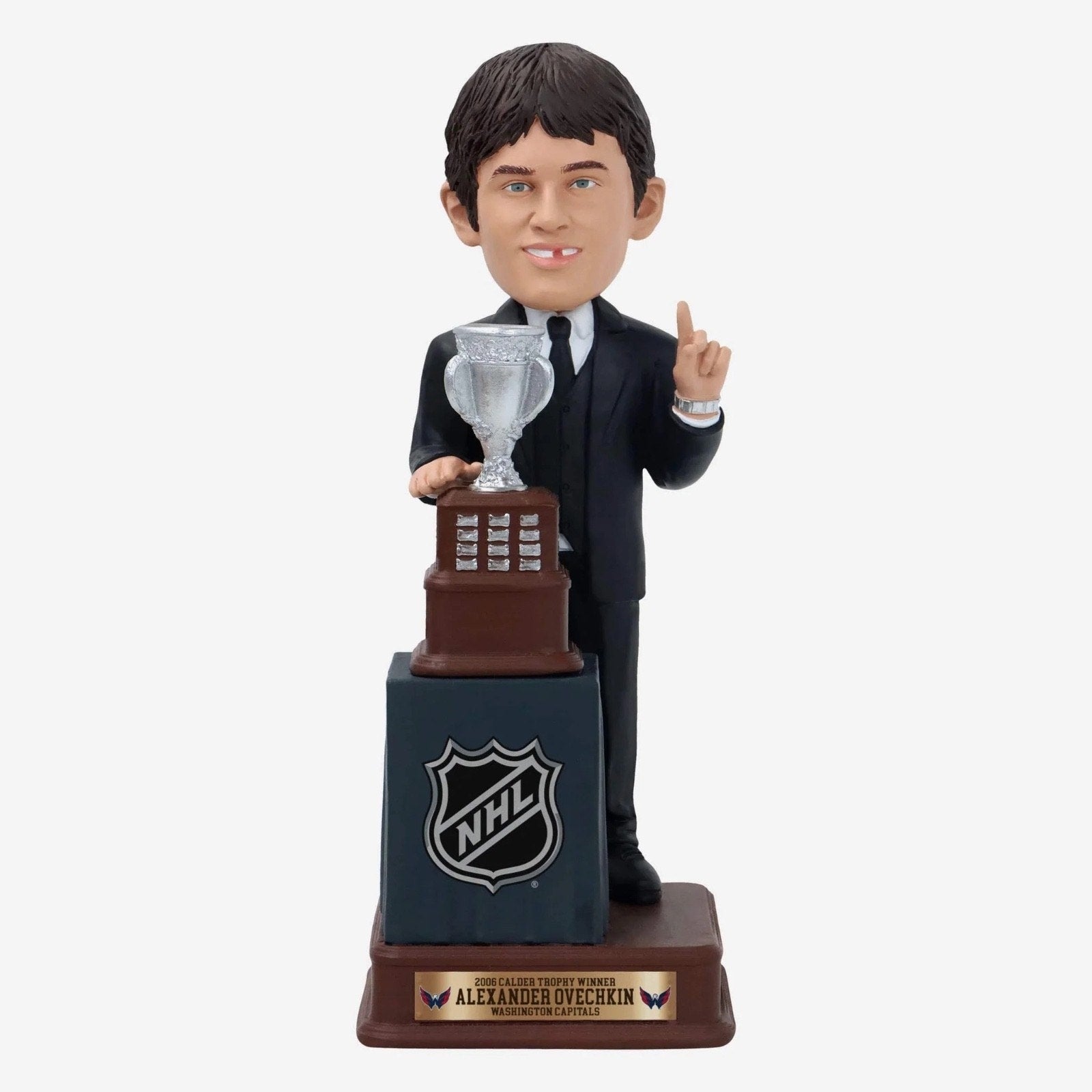 Alex Ovechkin 2006 Calder Memorial Trophy Washington Capitals bobblehead front view