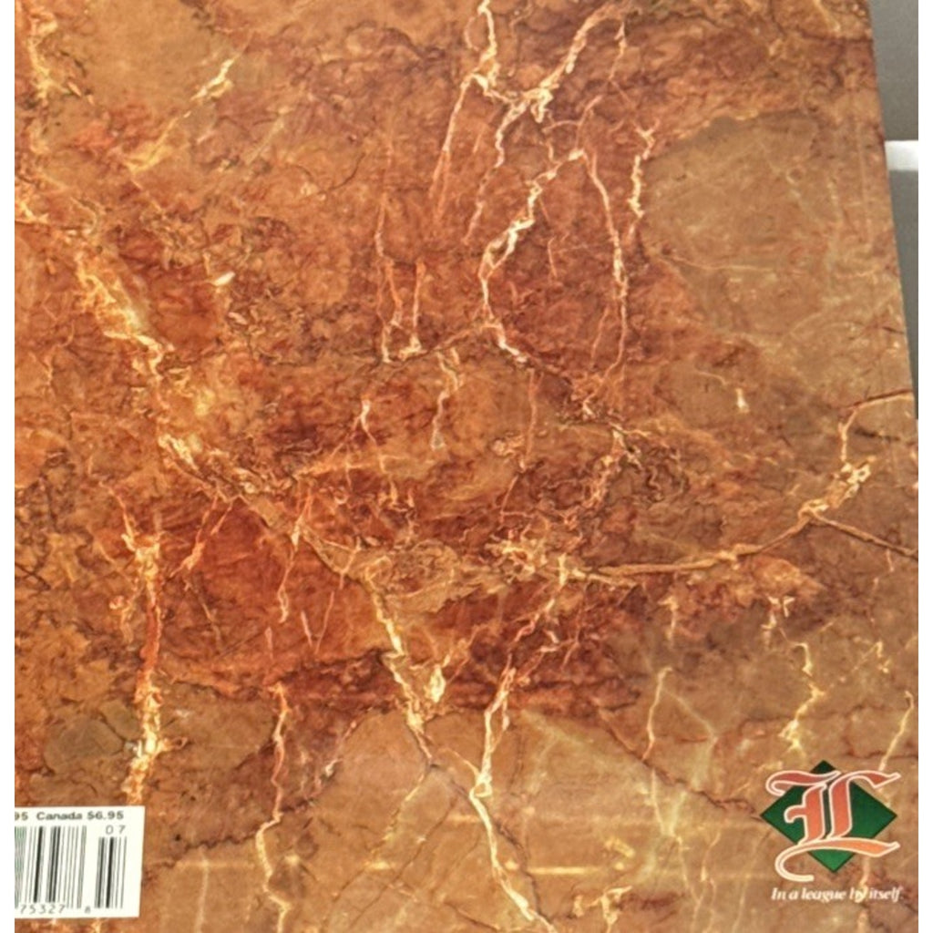 Back cover view of vintage Brooks Robinson sports memorabilia collectible publication