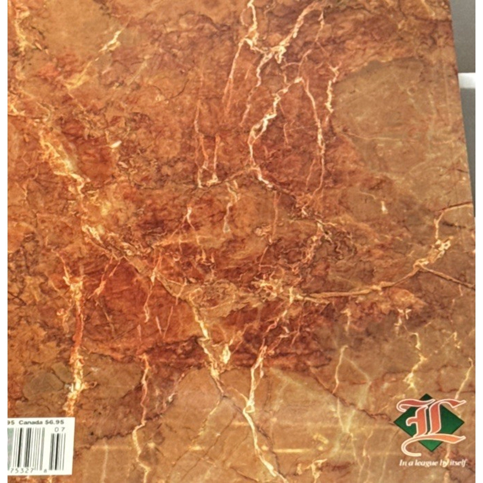 Back cover view of vintage Brooks Robinson sports memorabilia collectible publication