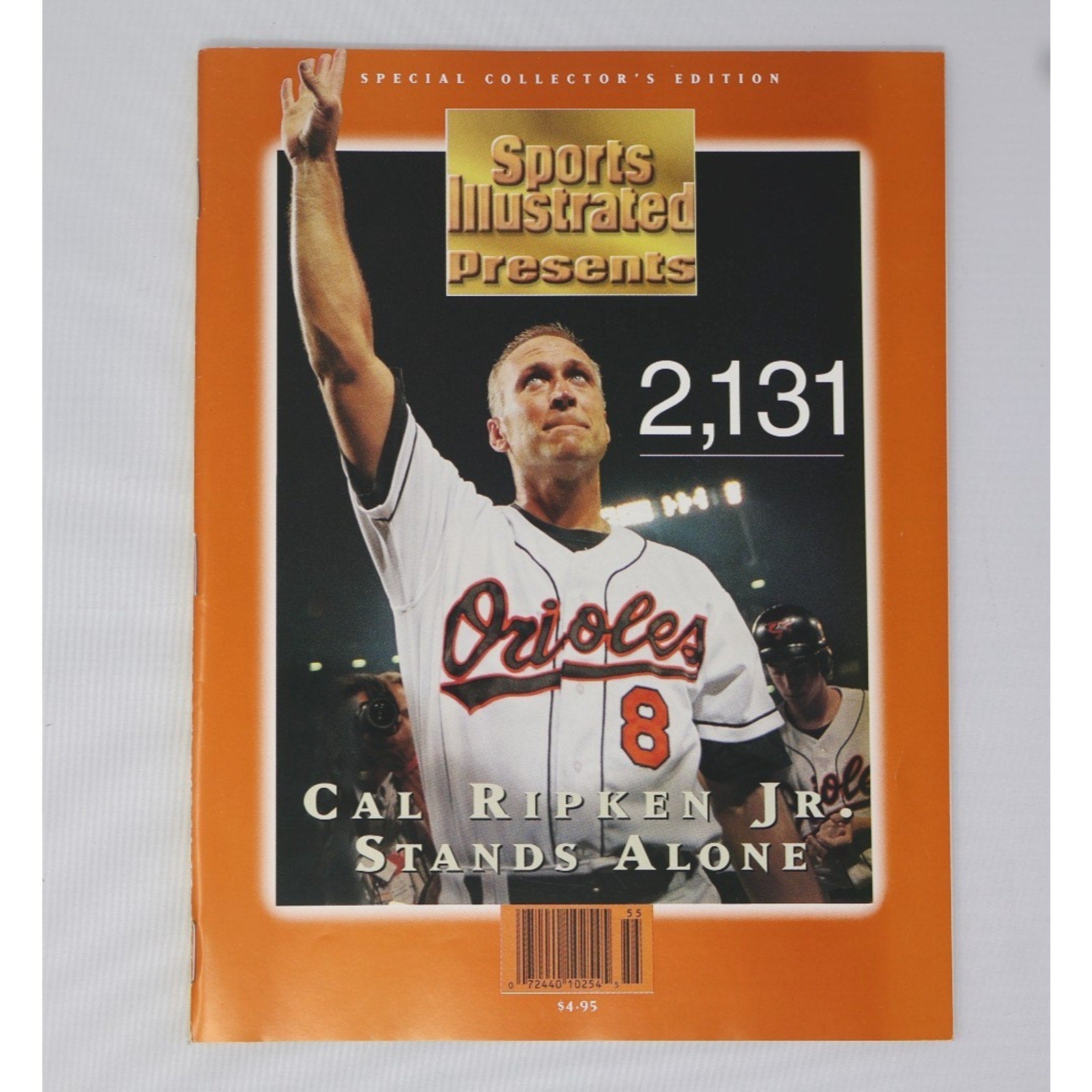 Cal Ripken Jr Sports Illustrated Presents collectors edition magazine commemorating 2,131 consecutive games