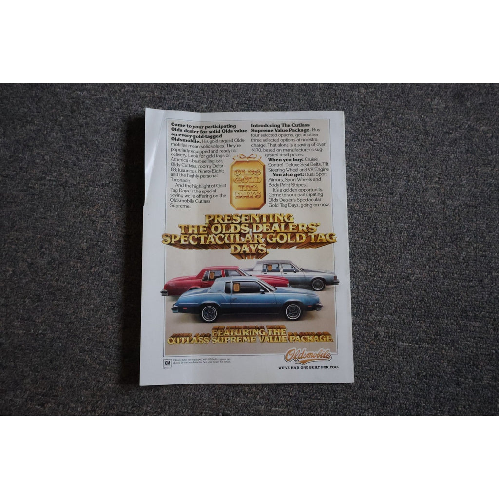 Back cover of 1980 Inside Sports Charter inaugural issue vintage sports magazine collectible
