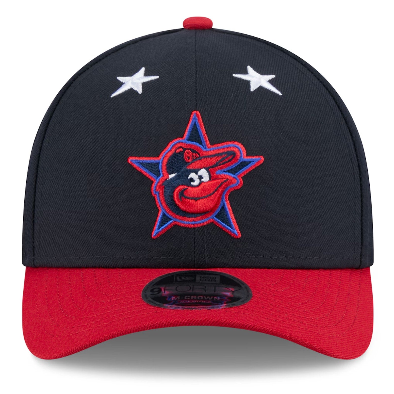 Front view of Orioles 2025 MLB All-Star Game adjustable cap