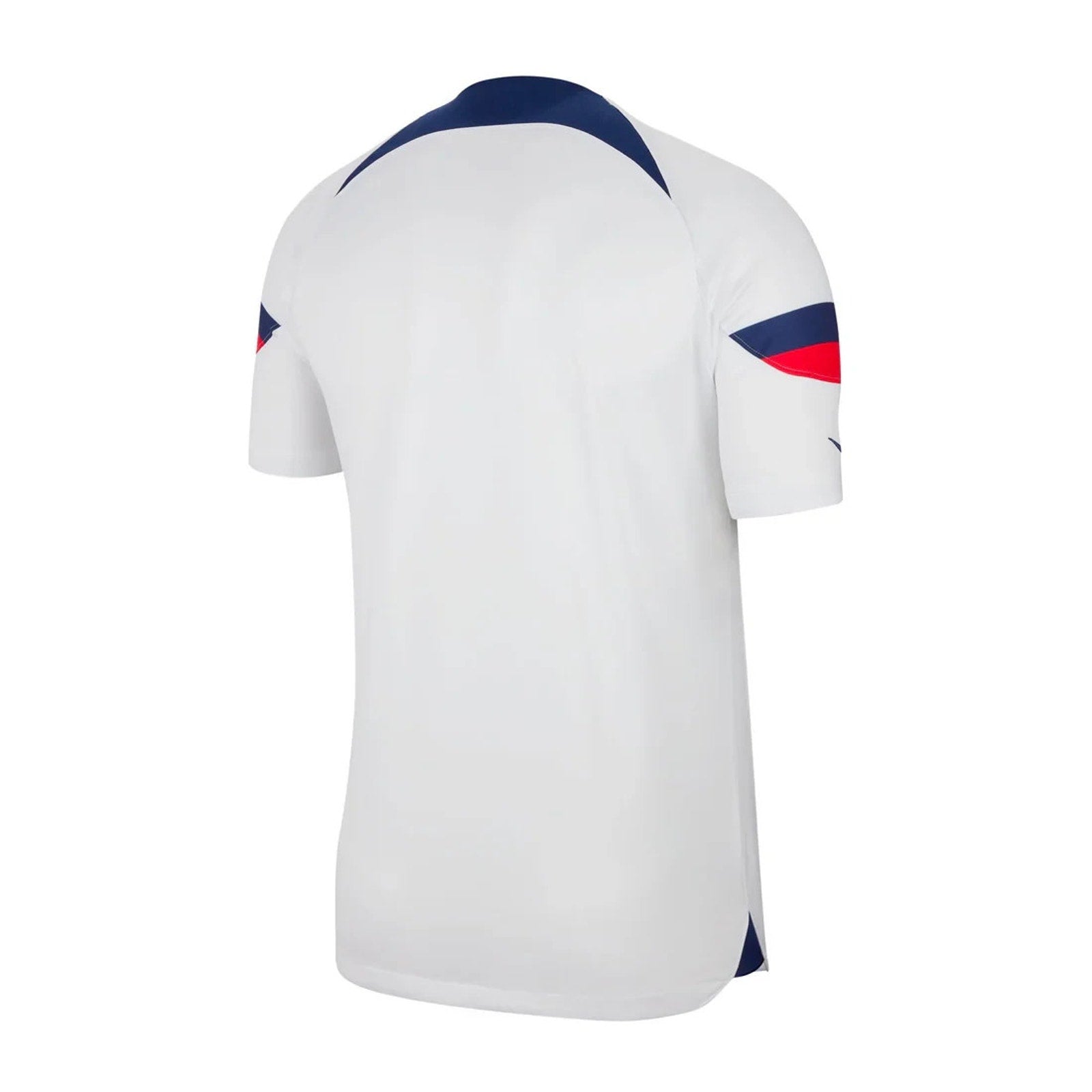 Back view of Nike Team USA 2022-23 white home soccer jersey mens small