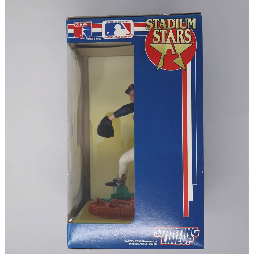 Side angle view of sealed Roger Clemens Starting Lineup MLB action figure collectible