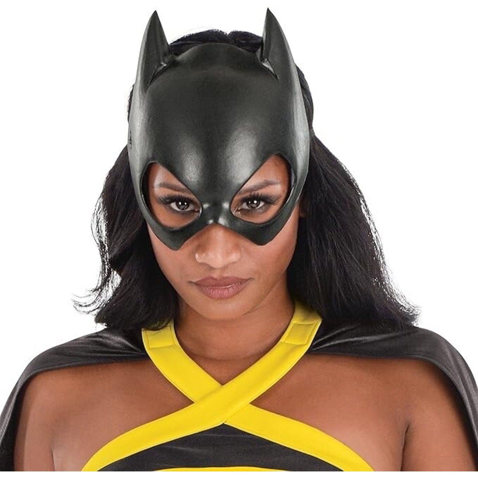 Party City Batman Costume for Women Cape Belt Mask Halloween Parties Leggings