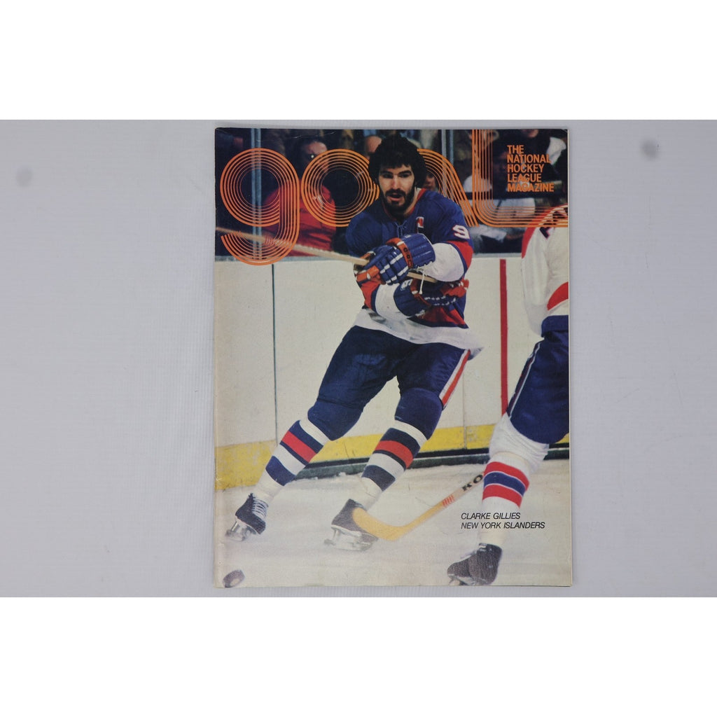 Washington Capitals New York Islanders 2 Goal Programs 1978 Trottier On Cover