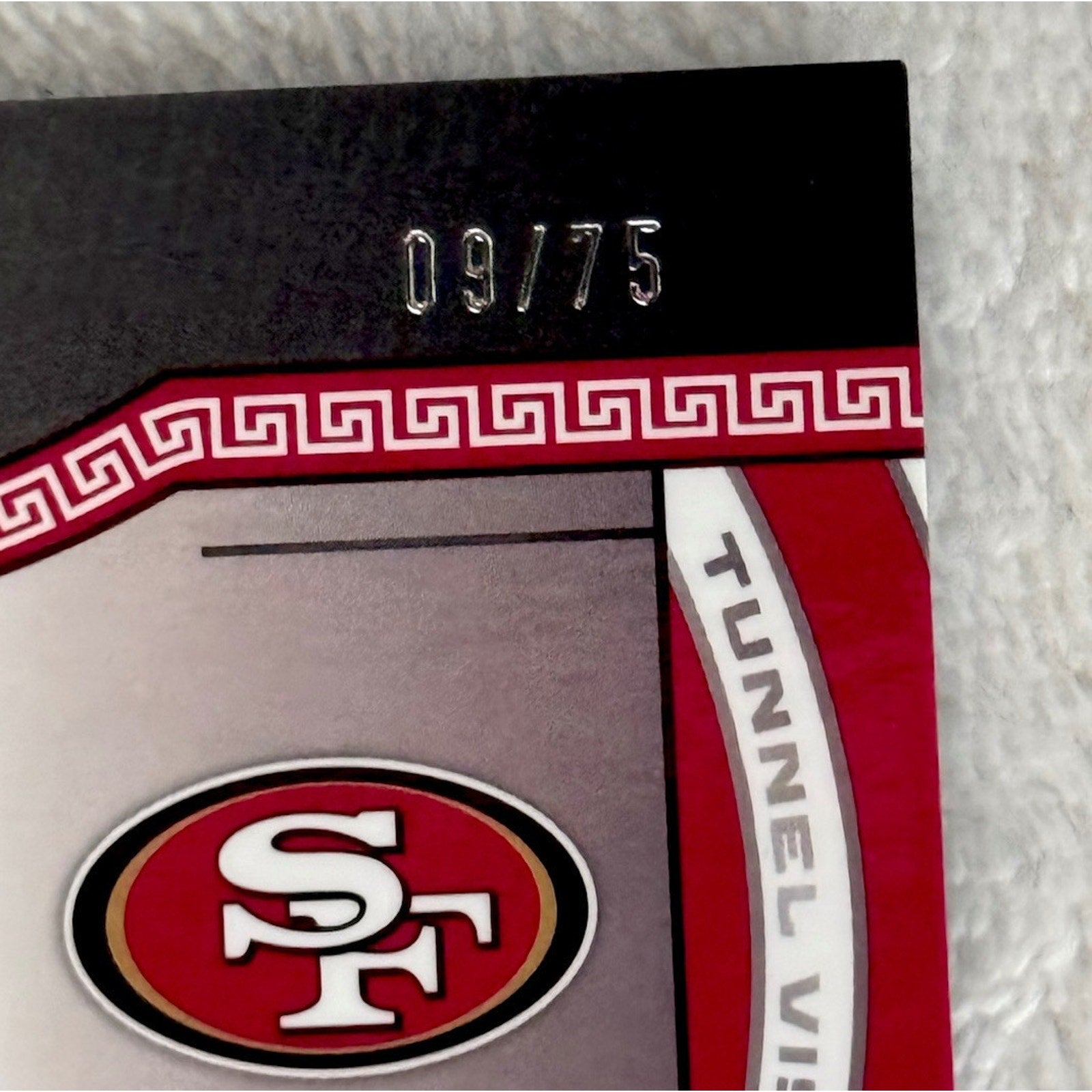 2023 Panini Obsidian Football Tunnel Vision Purple #23 Deebo Samuel /75 49ers