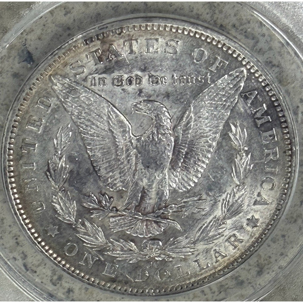 1891-CC Morgan Silver Dollar Nice AU Details Eye Appeal Nice Strike