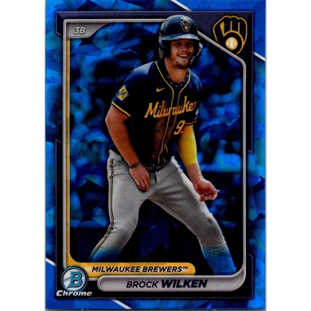 2024 Bowman Sapphire #BCP-215 Brock Wilken Prospects Milwaukee Brewers Rookie