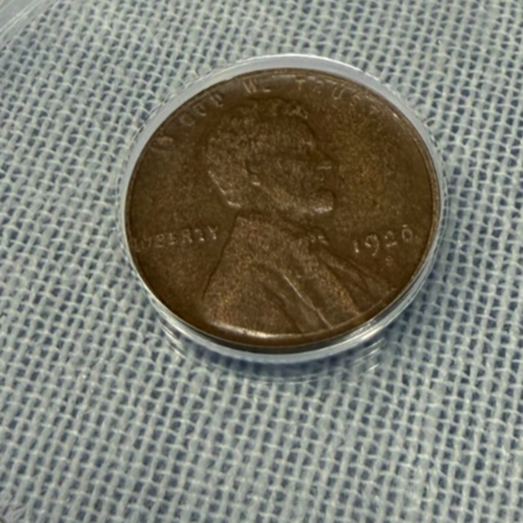 1920-S Lincoln Wheat Cent - Scarce Extra Fine Semi-key Better Date #K6446
