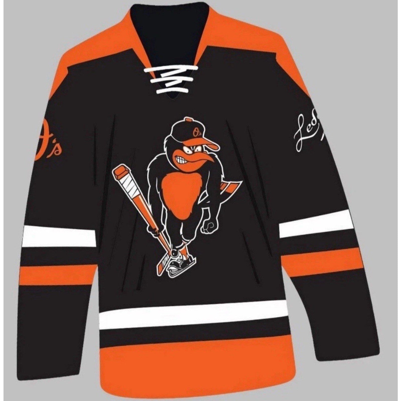 Orioles Hockey Jersey Size Medium Unused Promotion 2025