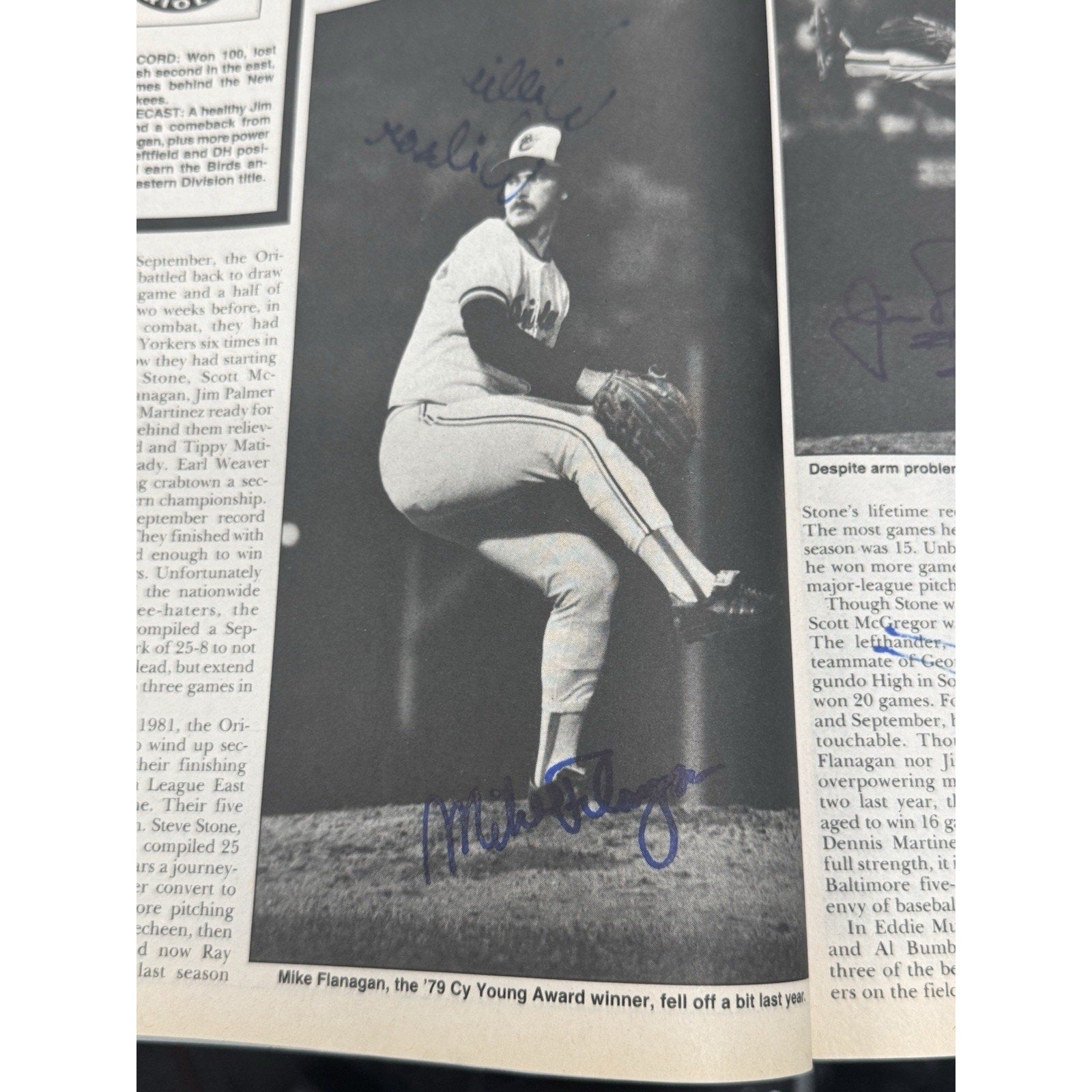 1980 Popular Sports Baseball Magazine 18 Players Auto Carlton Brett Mcgraw Parke