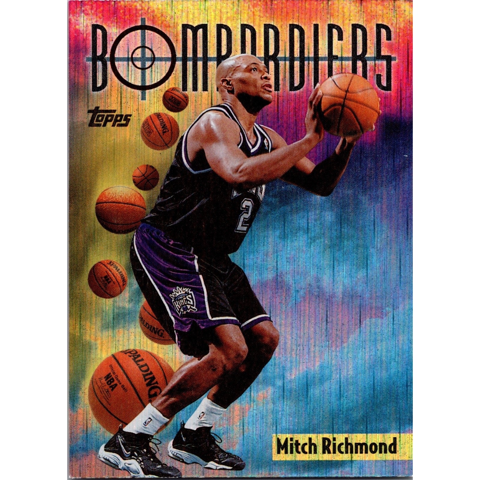 Mitch Richmond 1998-1999 Topps Season's Best #SB7 Bombardiers Kings Wizards HOF