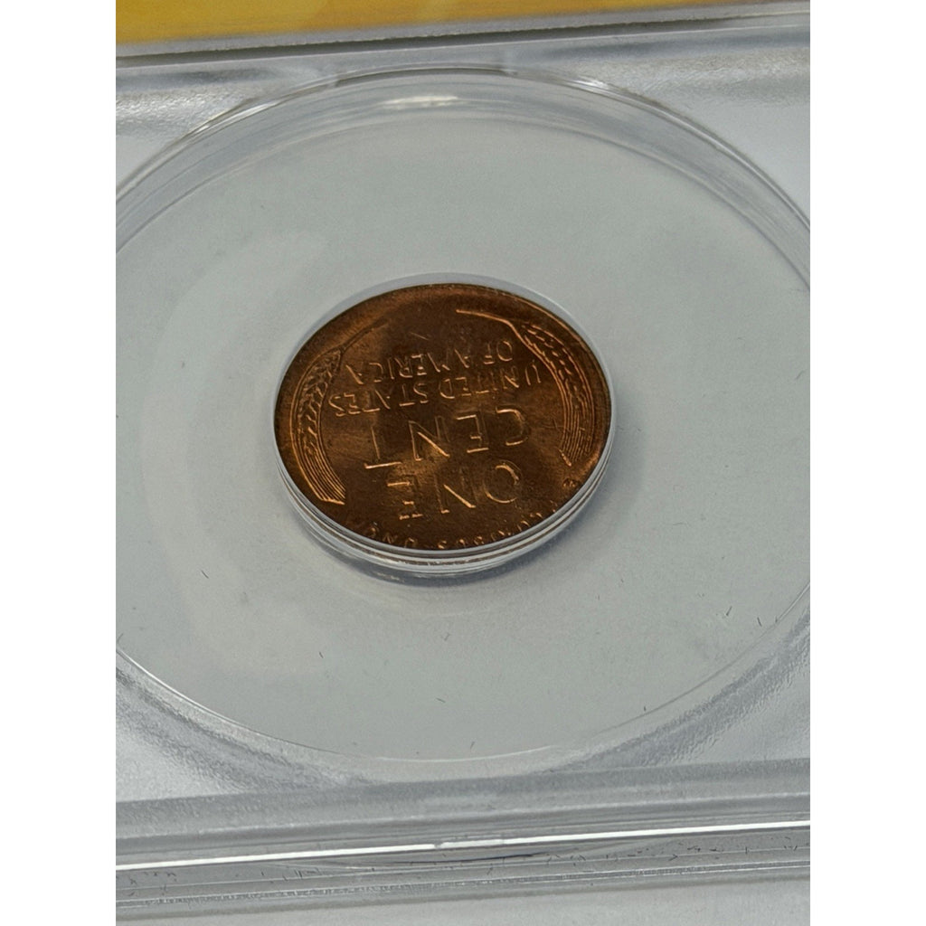 1955 Doubled Die Obverse Lincoln Cent ANACS MS 64 RED DDO Die 3 1DO-003