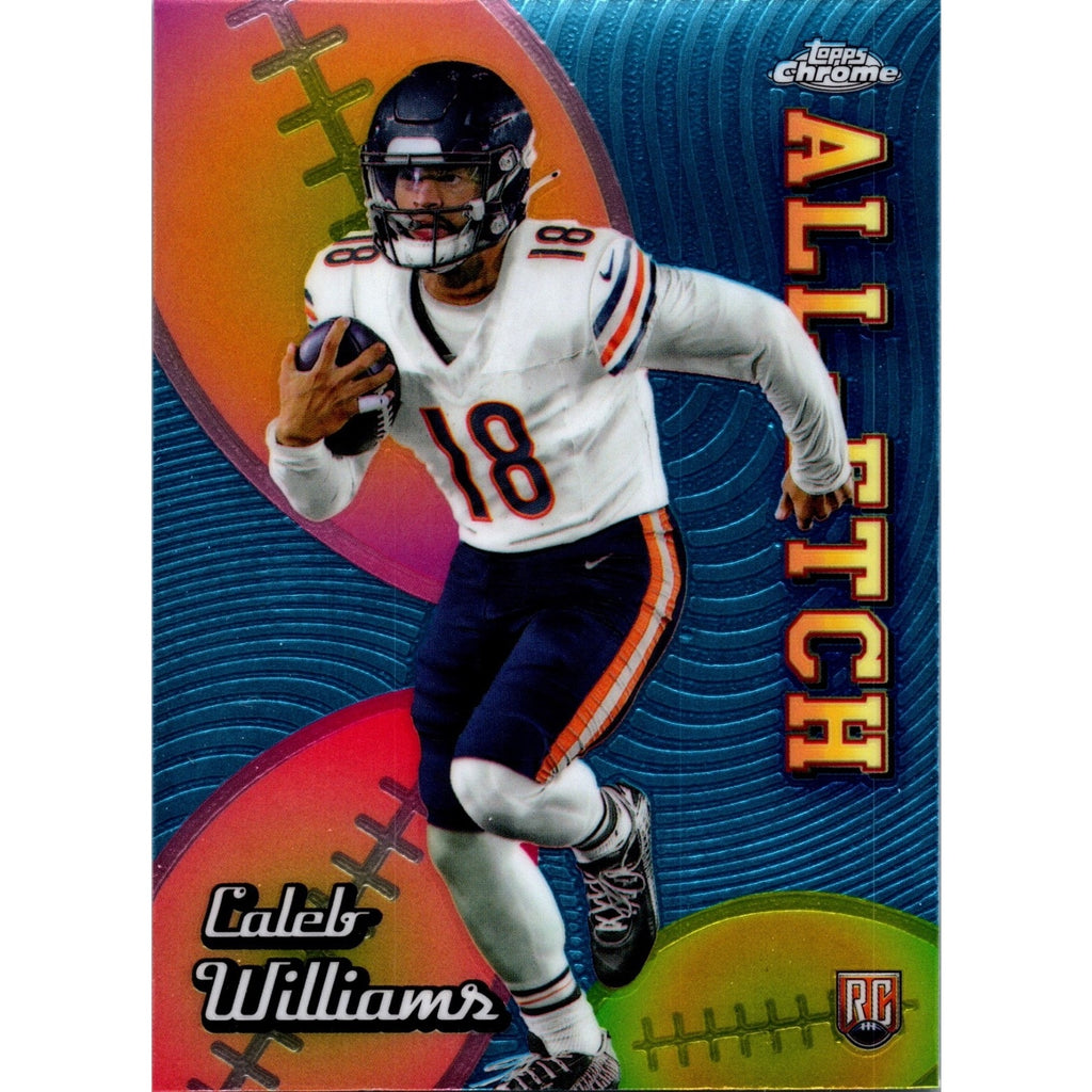 Caleb Williams 2024 Topps Chrome - All-Etch #CAE-CW Refractor (RC) Chicago Bears
