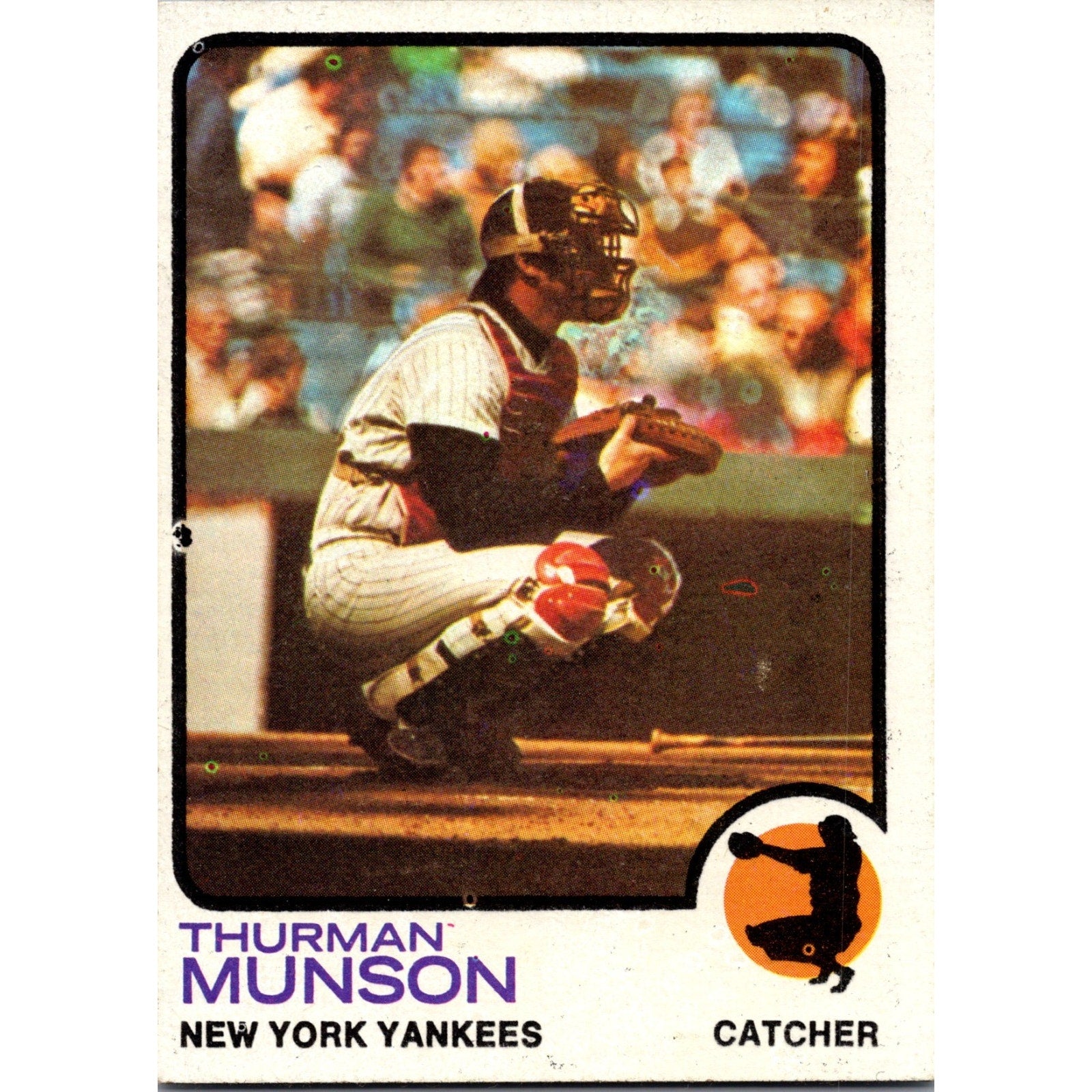 Thurman Munson 1973 Topps #142 VG+-EX Great Corners