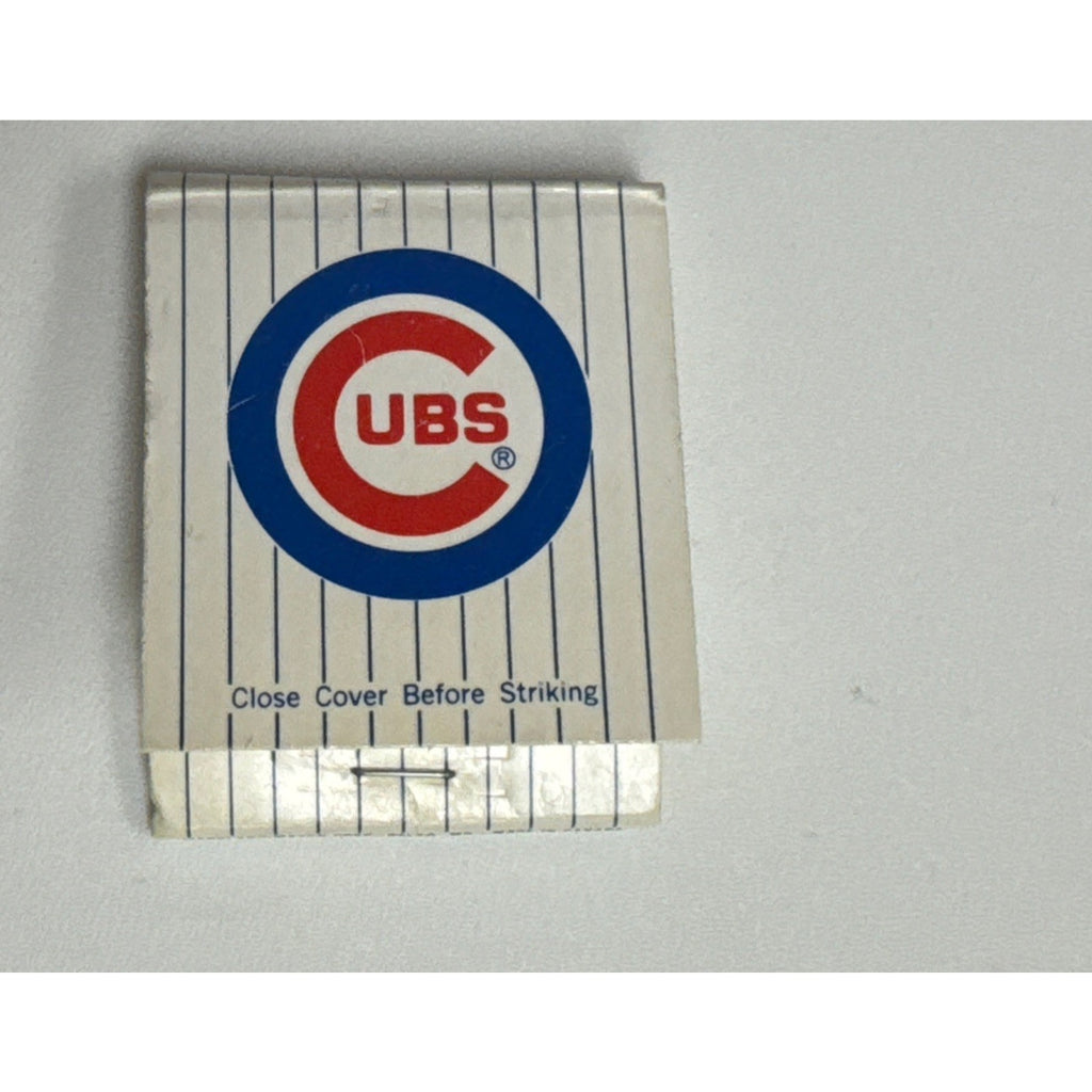 1970's, Chicago Cubs, "Un-Used Matchbook (Vintage - Rare) Display Collectible!