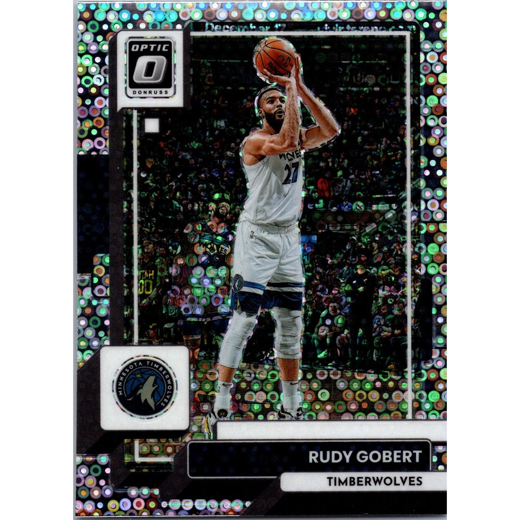RUDY GOBERT 2022-23 DONRUSS OPTIC DISCO MINNESOTA TIMBERWOLVES #70
