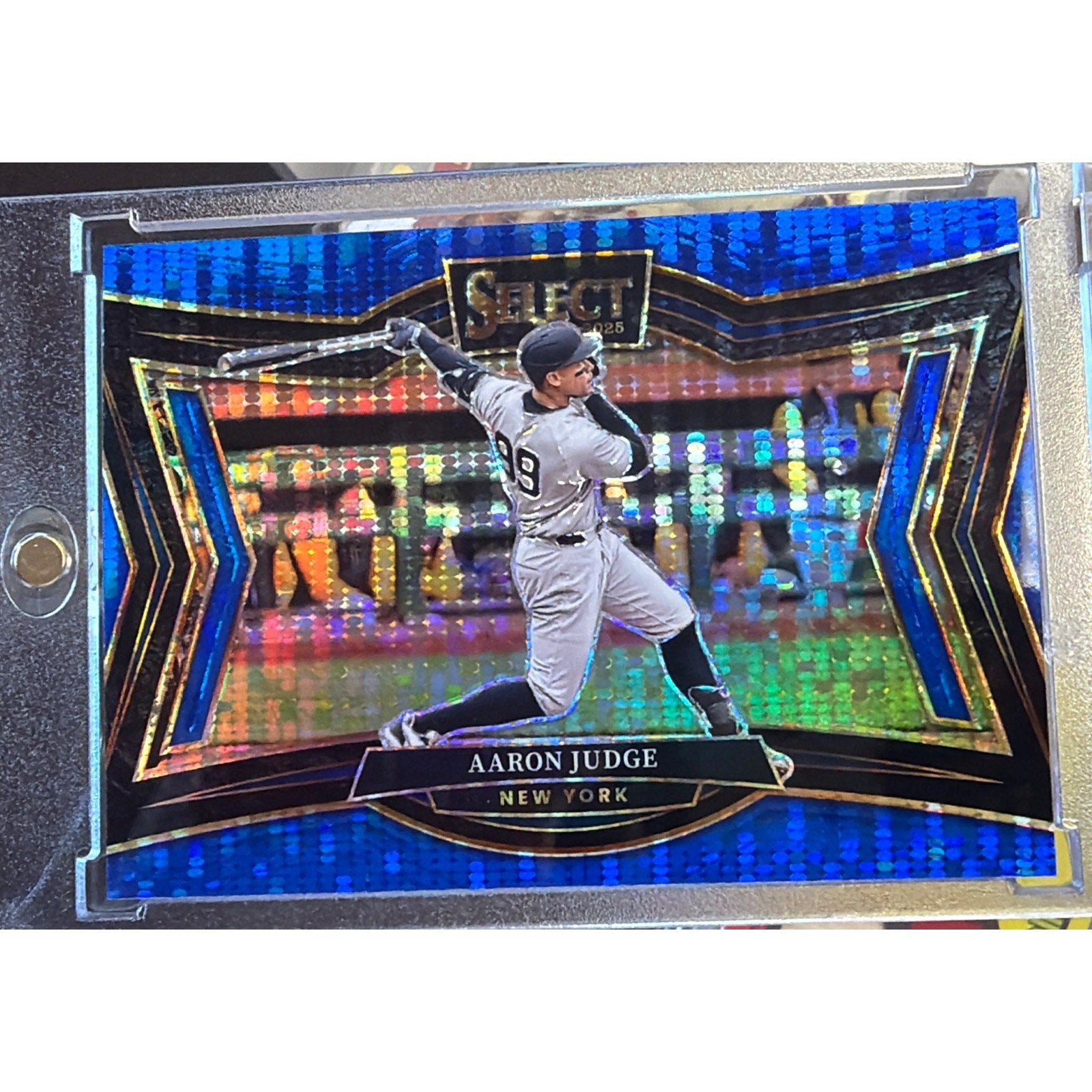 Aaron Judge 2025 Panini Select Diamond Level Blue Pulsar /99 #267 Mint