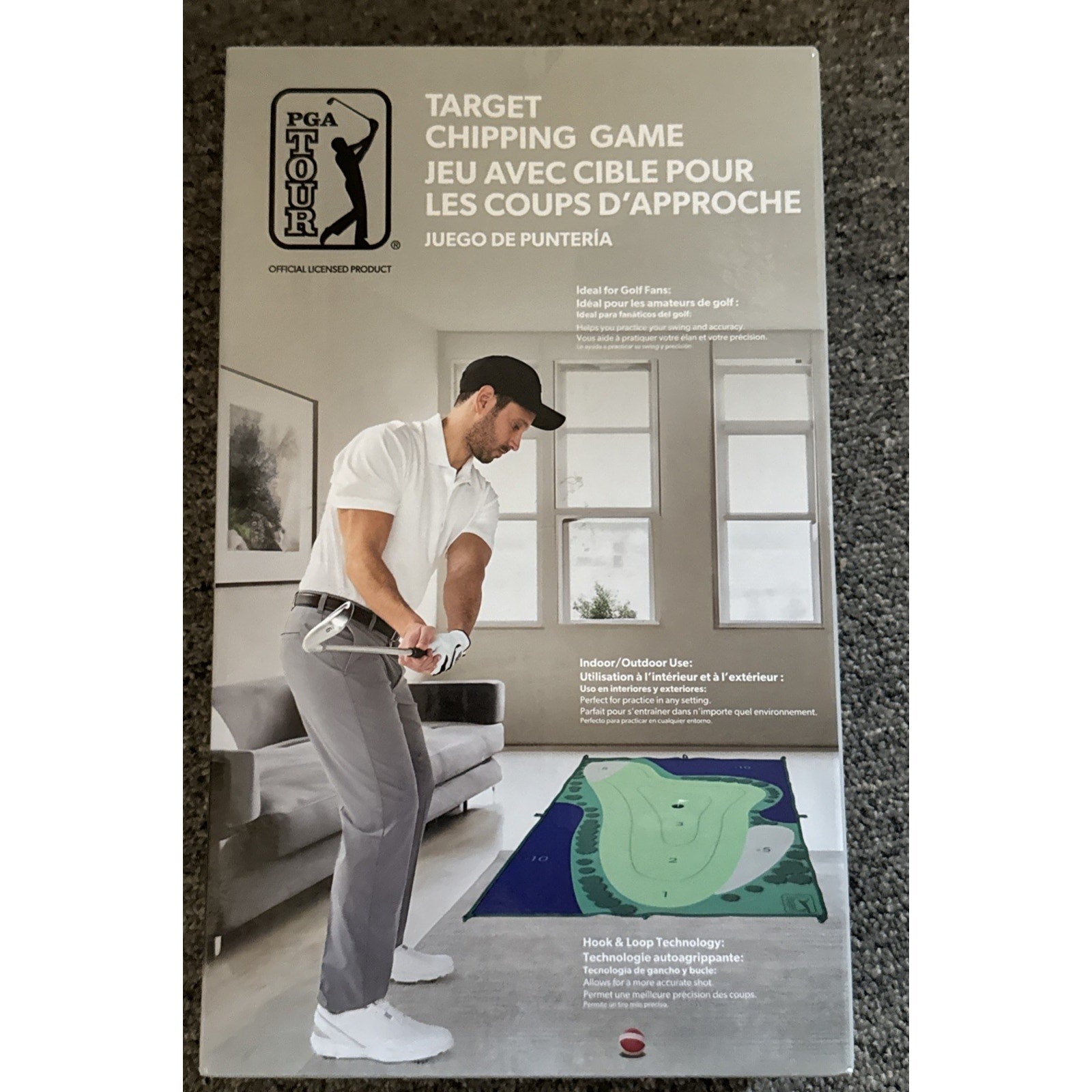 PGA Tour Target Chipping Game 26.75" x 46.5" New Sealed