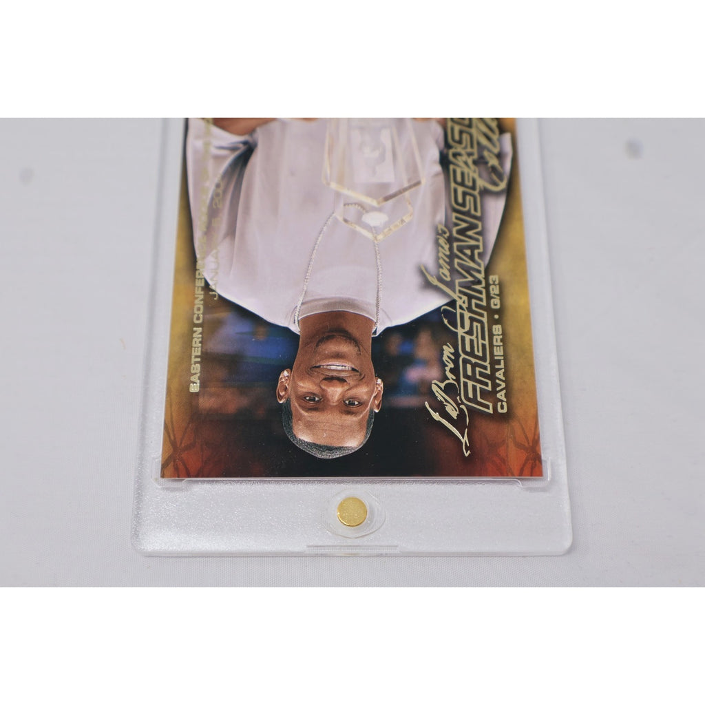 Lebron James Rookie Of The Month #35 2003-2004 Upper Deck Freshman Season RC