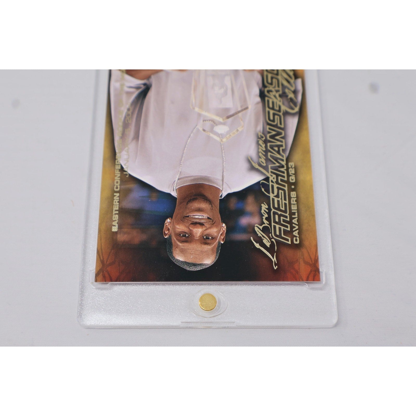 Lebron James Rookie Of The Month #35 2003-2004 Upper Deck Freshman Season RC