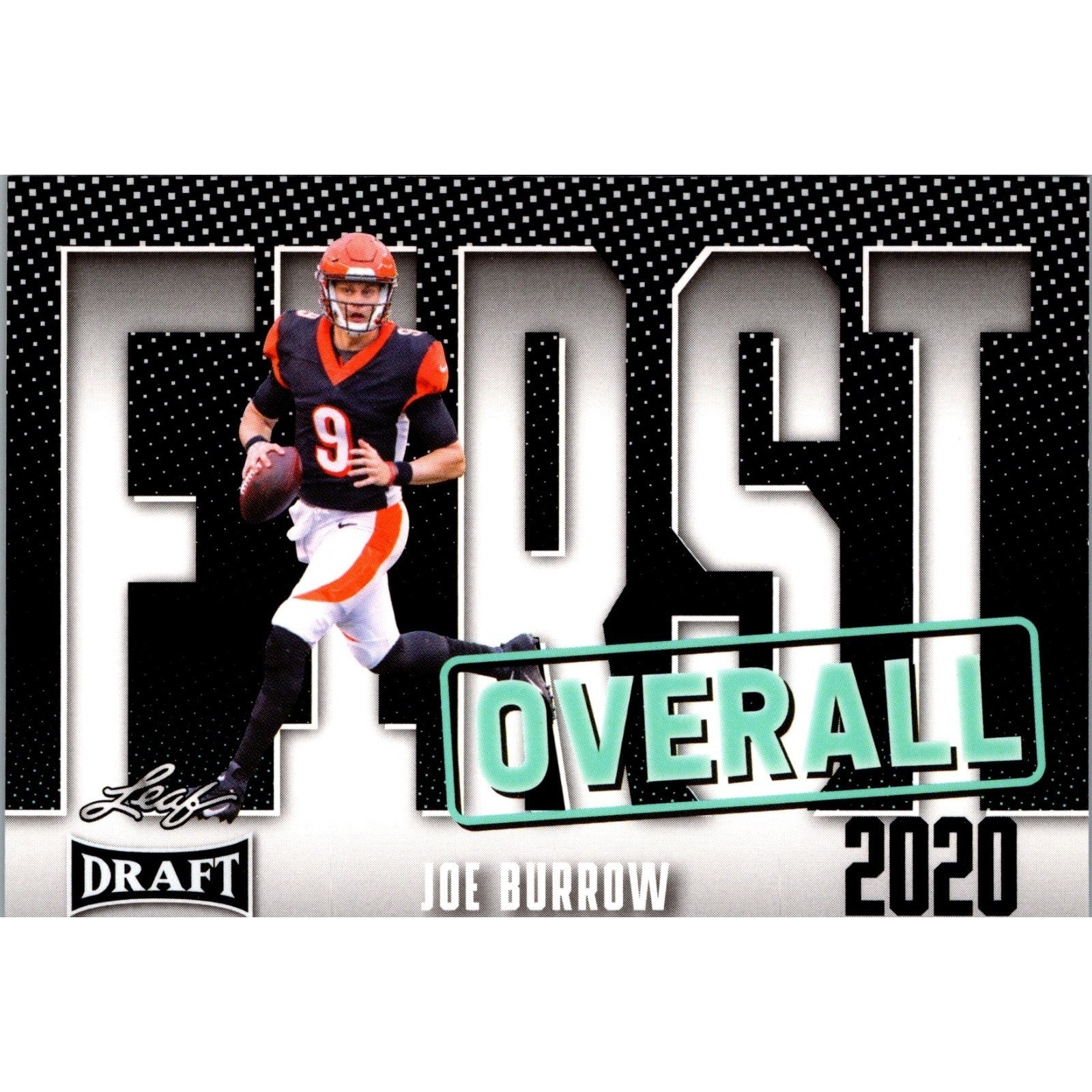 JOE BURROW 2023 Leaf Draft FIRST OVERALL #10 LSU/BENGALS