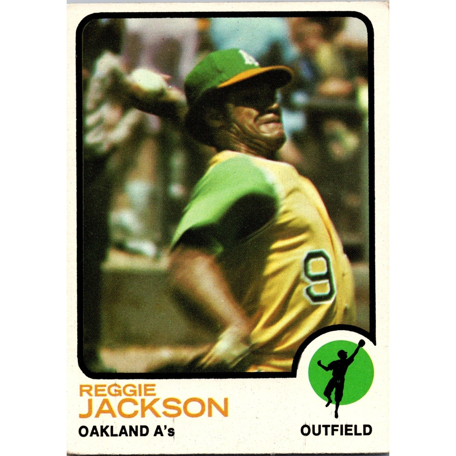 Reggie Jackson 1973 Topps #255 EX+