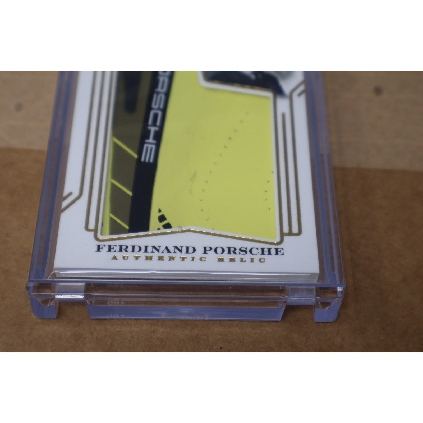 Ferdinand Porsche 2023 Keepsake Edition Luxurious Logos Authentic Relic #J-11