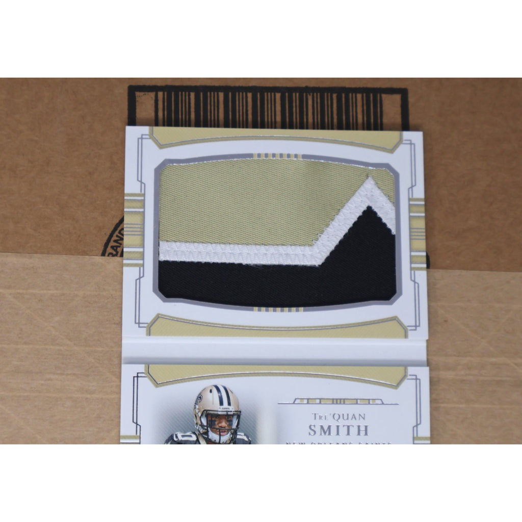 Trequan Smith 2018 Panini Jumbo Patch Rookie Auto Booklet Card #PSBV-TS /99 RC