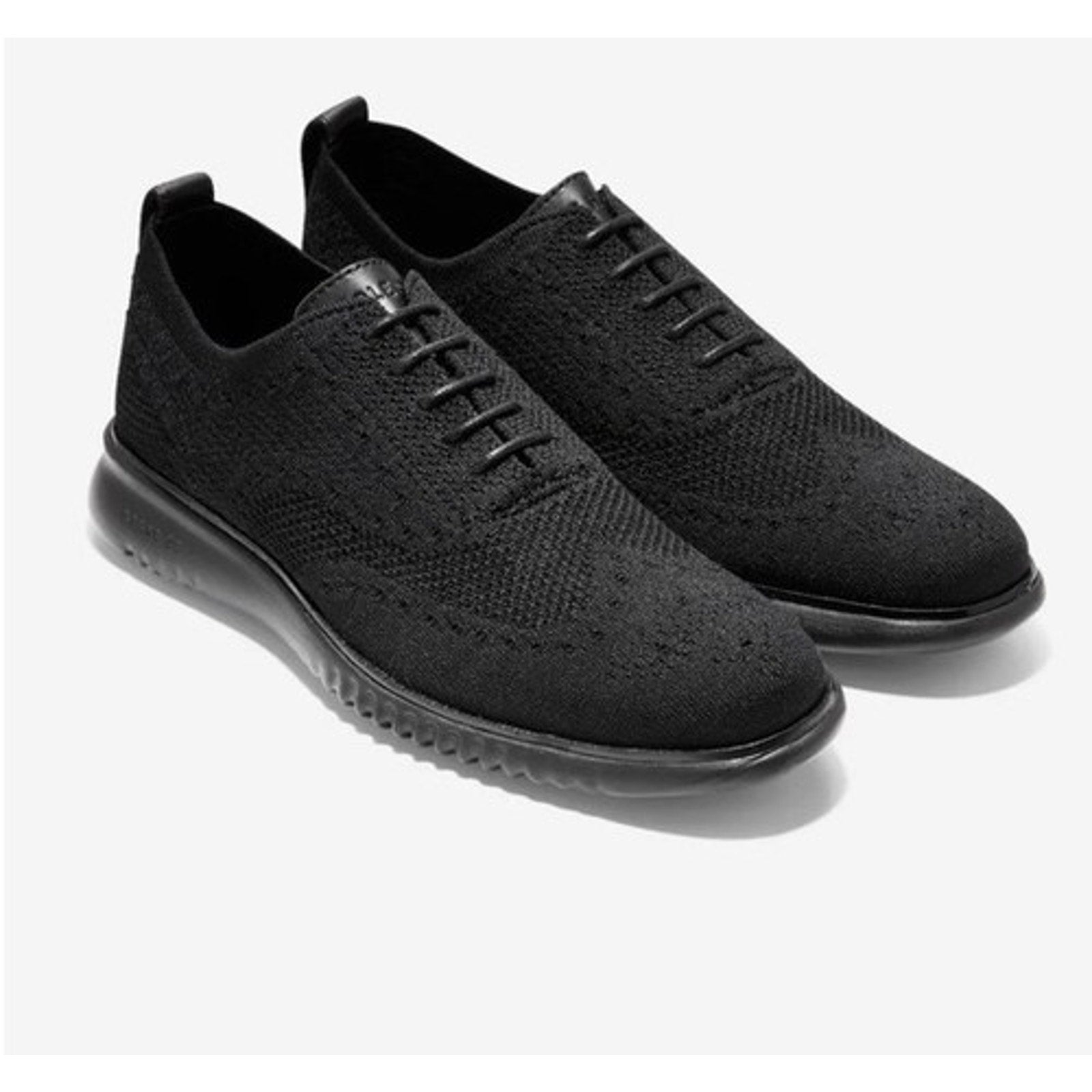 Cole Haan 2.Zerogrand Stitchlite Oxford Black/Black Mens Shoe Standard Box New