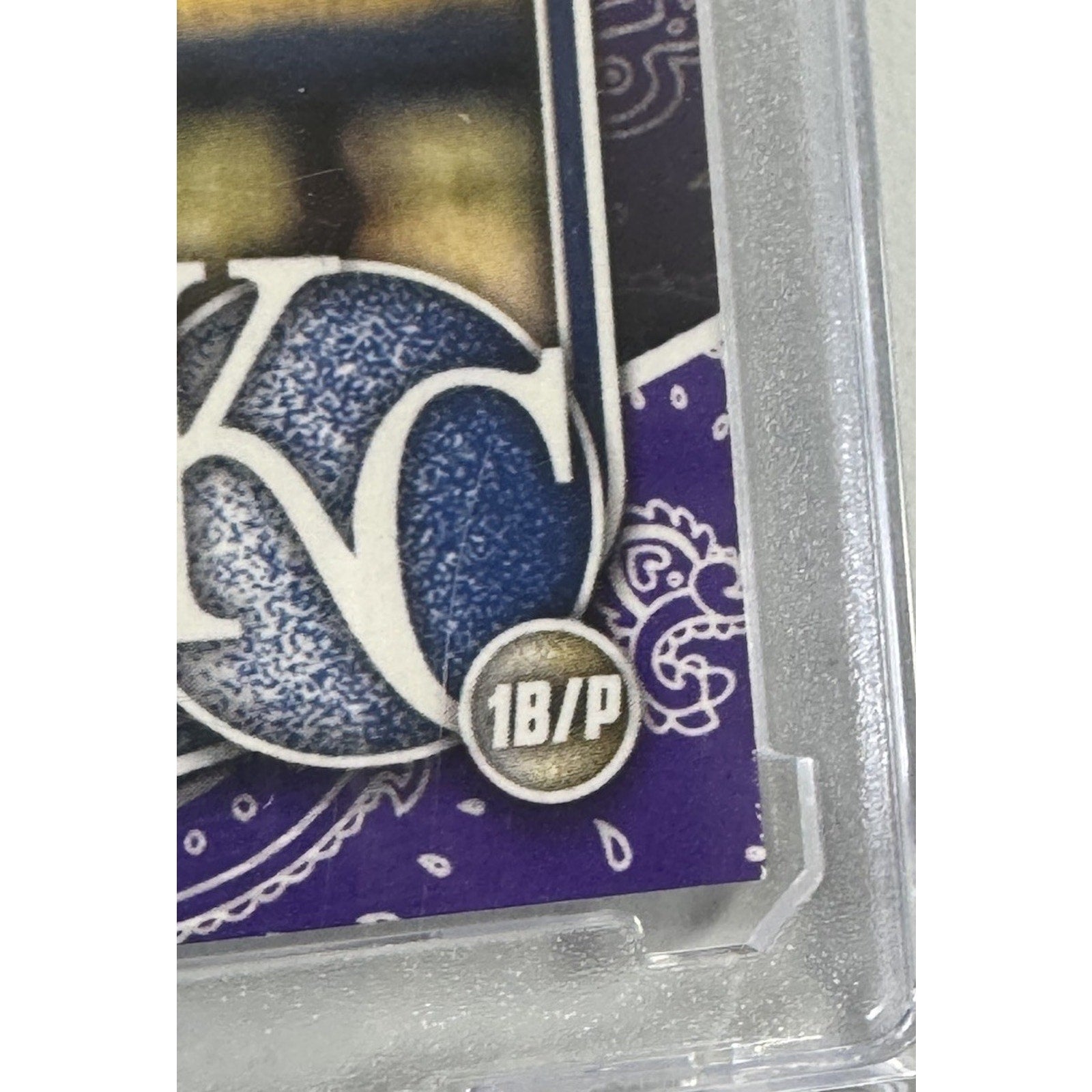 2025 BOWMAN Draft JAC CAGLIANONE PURPLE BANDANA /199 ROYALS ROOKIE #BP-103