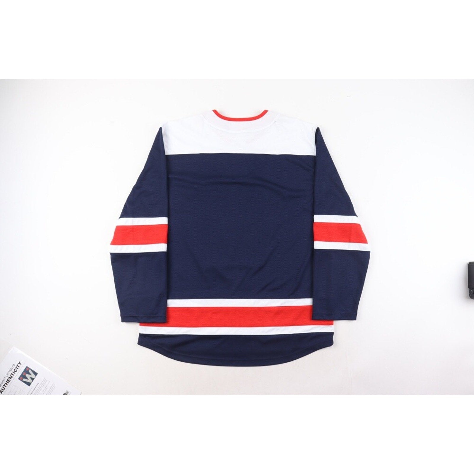 2020-2021 Washington Capitals Team Signed Jersey Autographed JSA Authentic