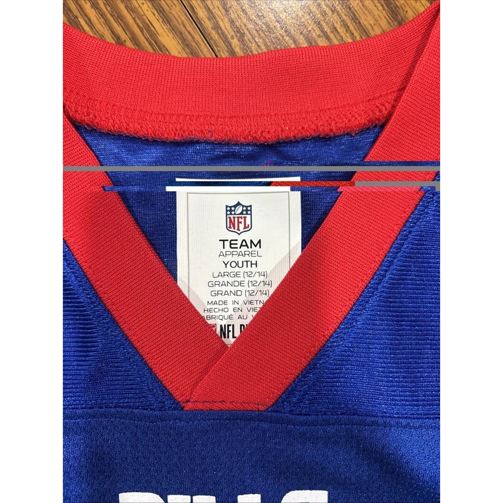 Buffalo Bills Josh Allen Home Jersey Officially Licenced Size Youth X-Large NWT