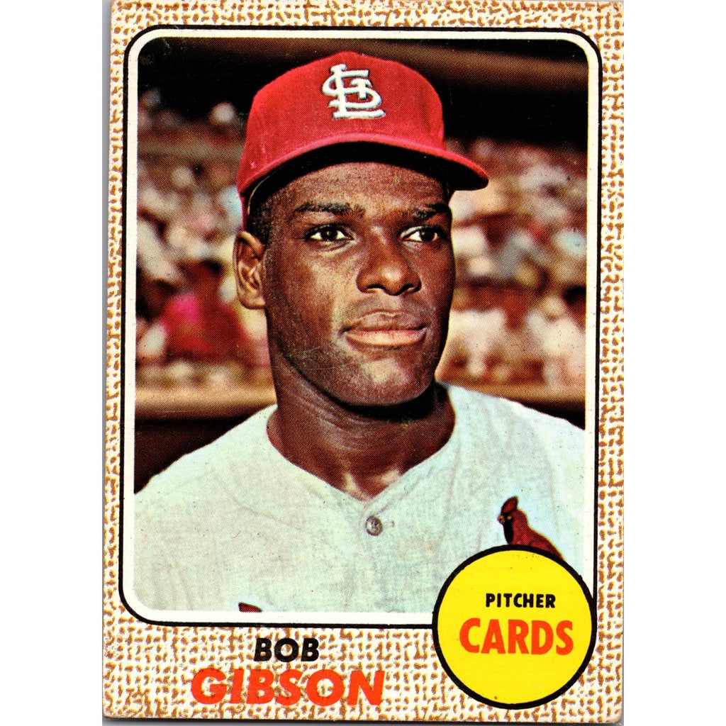 Bob Gibson 1968 Topps #100 EX+
