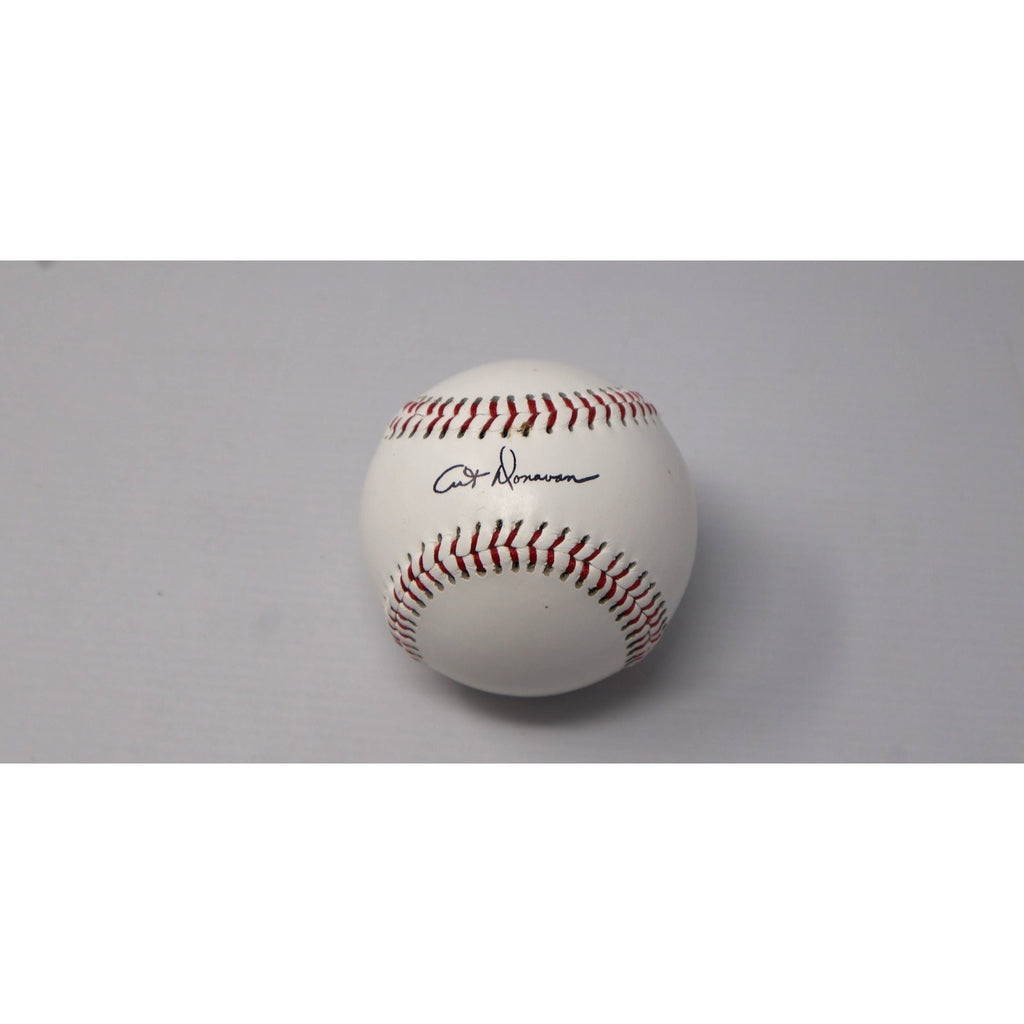 Art Donovan Signed Baseball With Collectors Package