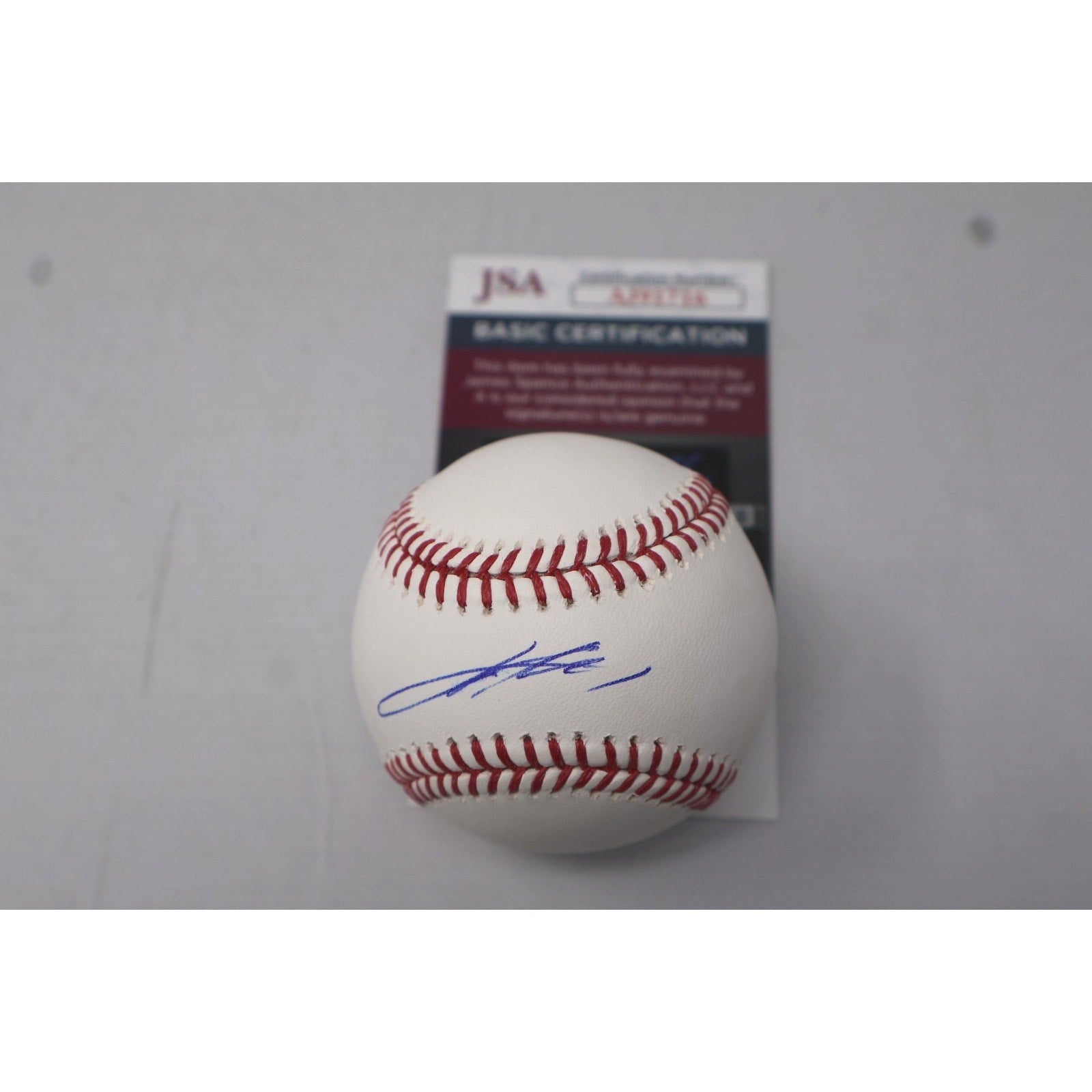 Jackson Holliday Signed Autographed Official MLB Baseball JSA COA