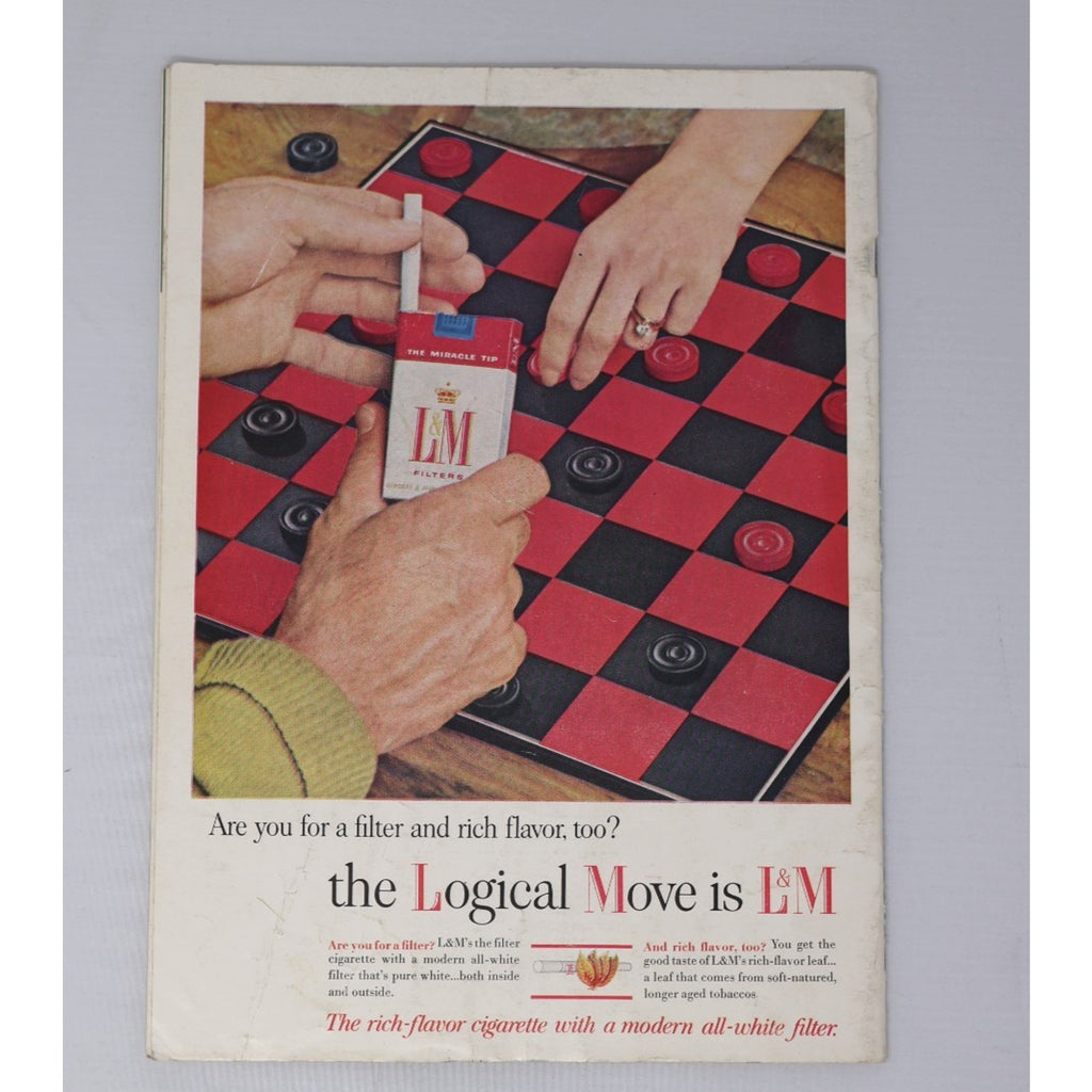 Additional rear advertisement page from historic AFL game day publication